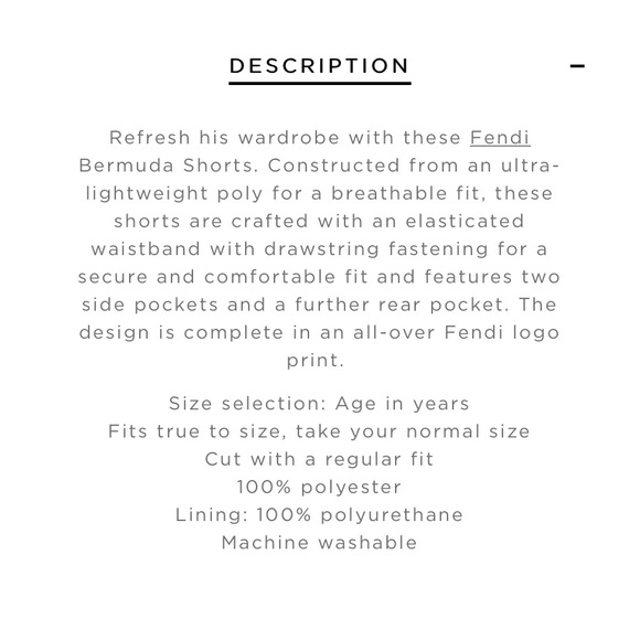 100% AUTHENTIC GORGEOUS FENDI Bermuda Logo Shorts - Picture 5 of 8